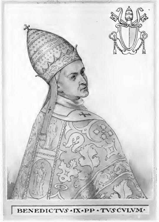 Benedicto IX, el papa que lo fue tres veces