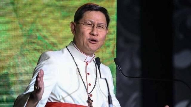 El cardenal Tagle, filipino de 65 años, de madre china y Prefecto de Evangelización de los Pueblos
