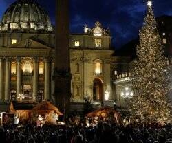 Navidad  en el Vaticano. 