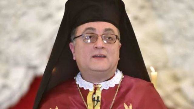 Monseñor Georges Masri, arzobispo greco-melquita de Alepo.