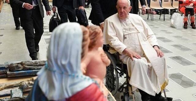 El Papa Francisco en la audiencia del miércoles ha animado a una Navidad más austera