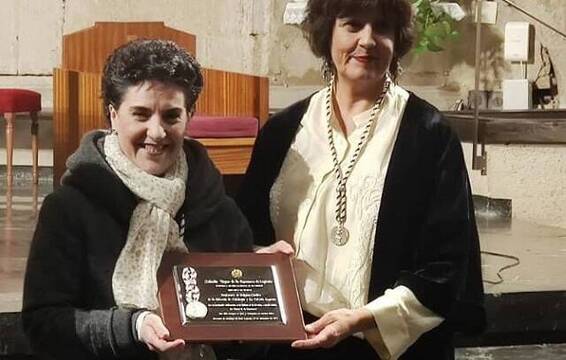 La cofradía de la Esperanza de Logroño premia a los profesores de Religión de La Rioja