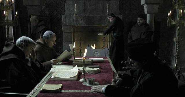 Clérigos y hombres de letras estudian la situación de los indios en la serie de RTVE Isabel