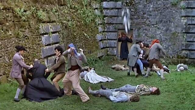 La masacres de septiembre de 1792, representadas en la película-serie  'Historia de una revolución (La Révolution Française)', dirigida en 1989 por Robert Enrico y Richard T. Heffron y coproducida por cinco países en el segundo centenario de la Revolución Francesa.