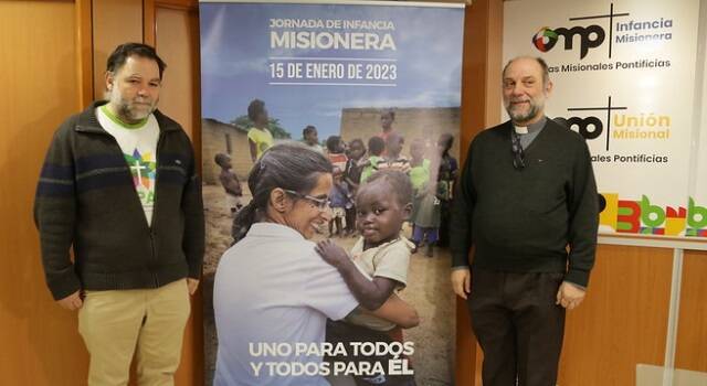 Calderón y Javier Palacios presentan la Infancia Misionera 2023