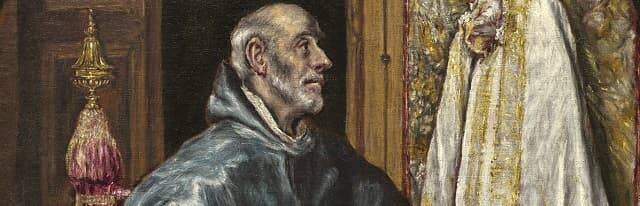 San Ildefonso, en una pintura realizada por El Greco