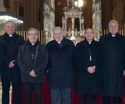 Los obispos de Castilla y León en una foto de grupo reciente