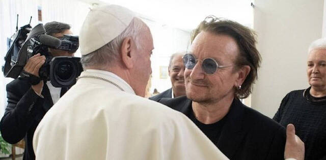 Bono y el Papa