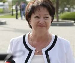 Galina Danilchenko es la gobernadora de la administración implantada por las tropas rusas en Melitópol