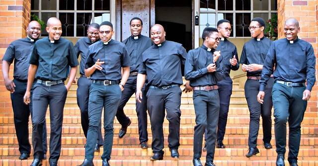 Seminaristas en Sudáfrica, foto de Mlungisi Mabe