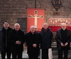 Los obispos reunidos en el convento de las religiosas Pax Mariae de Vadstena, en Suecia