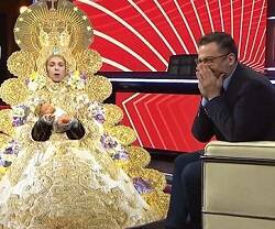 Toni Soler se burla de la Virgen del Rocío en una parodia que ha enfadado a católicos, andaluces y personas de buen gusto en general