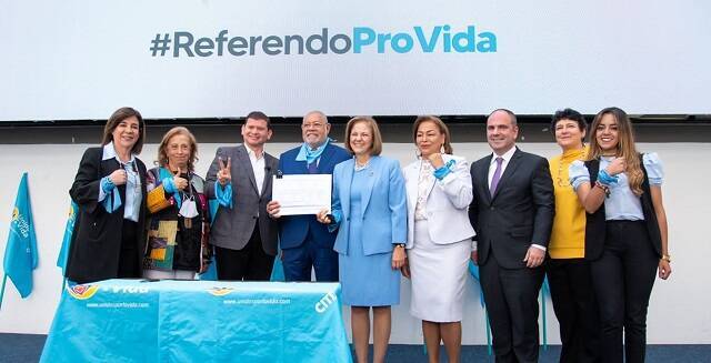 Los impulsores del Referendo Provida en Colombia han conseguido más de 1 millón de firmas