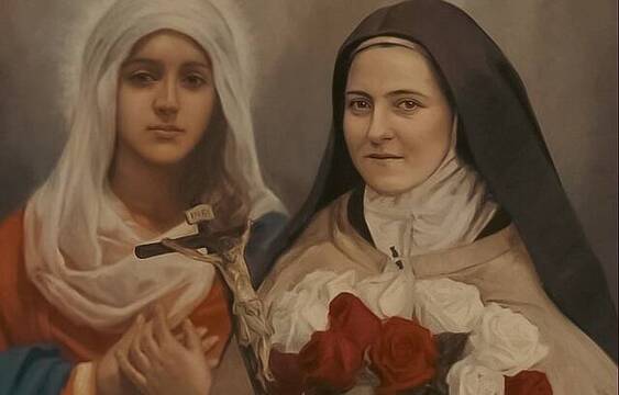 Santa Teresita de Lisieux escribió con frecuencia sobre la Virgen y le dedicó poemas y pensamientos