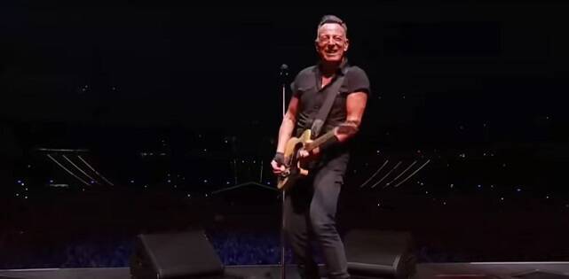 Bruce Springsteen en Barcelona en abril de 2023