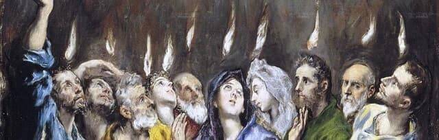 El Greco reflejó de manera magistral Pentecostés, con la venida del Espíritu Santo sobre la Virgen y los apóstoles / Museo Nacional del Prado