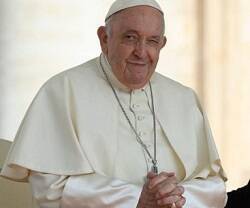 El Papa Francisco en la audiencia pública del miércoles antes del descanso estival