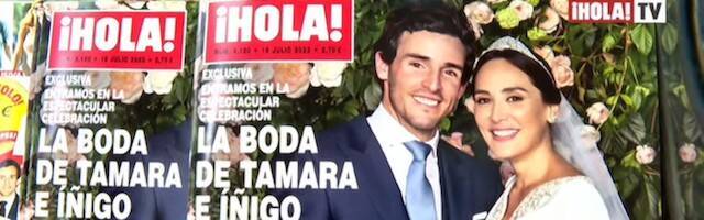 Revistas de 'Hola' con la boda de Tamara Falcó e Íñigo Onieva.
