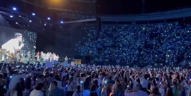 Hakuna congregó a más de 10.000 personas este sábado para su concierto en Vistalegre (Madrid).
