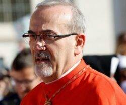 El cardenal patriarca latino de Jerusalén Pierbattista Pizzaballa. 
