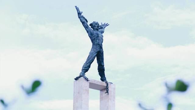 Monumento a la libertad en Yakarta.