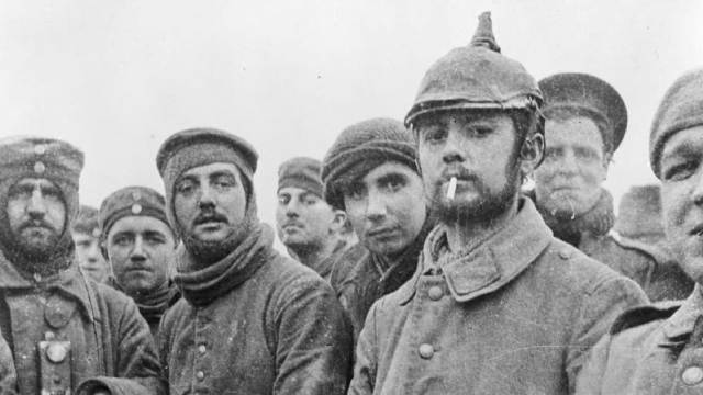 Soldados de la Primera Guerra Mundial.