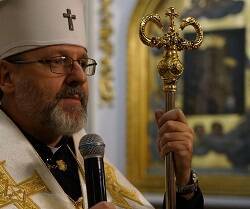 El líder de los católicos ucranianos de rito bizantino, Sviatoslav Shevchuk