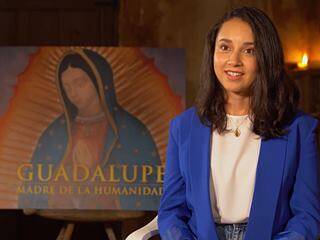 Angélica Chon es la Virgen de Guadalupe