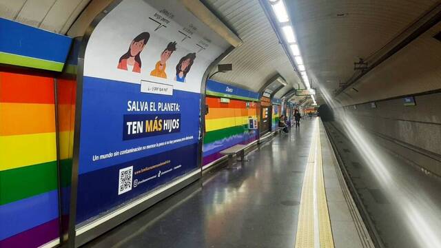 Campaña de Familias Numerosas de Madrid.