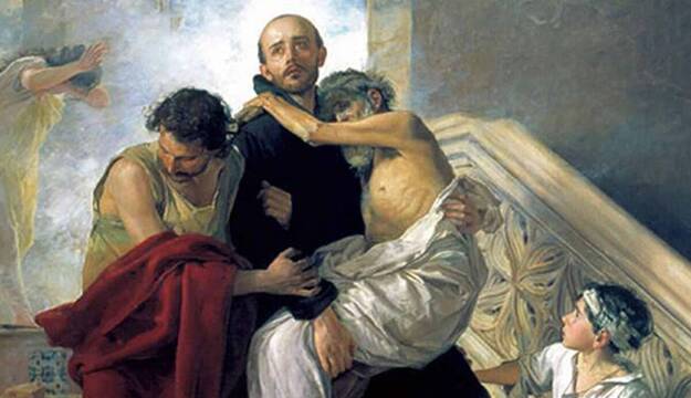 San Juan de Dios llevó a otra dimensión la atención a los enfermos y las personas con enfermedades mentales.