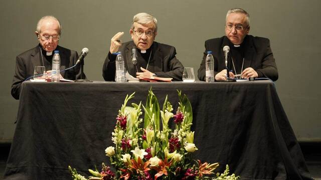 El presidente de la Conferencia Episcopal Española (CEE) y arzobispo de Valladolid, Luis Argüello.
