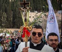 Procesión del Domingo de Ramos de 2024 en Jerusalén