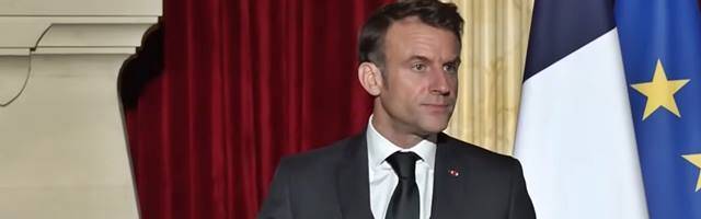 El presidente de Francia, Emmanuel Macron, se dirige al Gran Oriente de Francia el 9 de noviembre de 2023, con motivo del 250º aniversario de esta organización masónica.