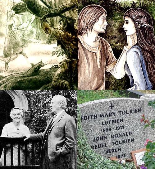 Tolkien y su esposa Edith