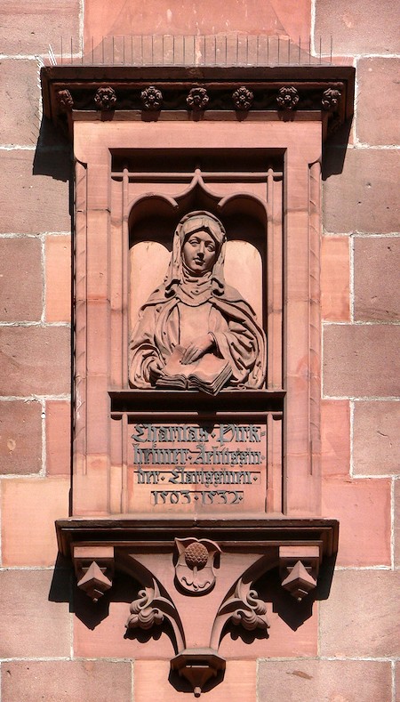 Homenaje a Sor Caritas en el antiguo convento de clarisas de Núremberg.