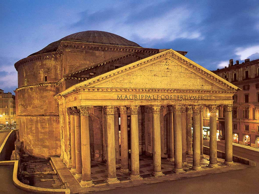 Exterior del Panteón de Roma