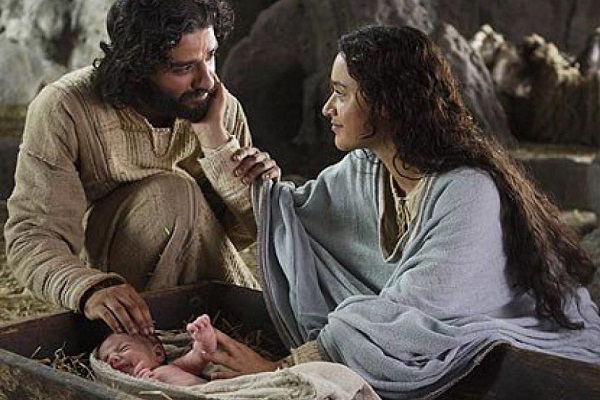 La Sagrada Familia, en la película 'Natividad'.